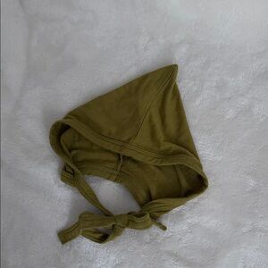 Kate Quinn Olive Baby Bonnet